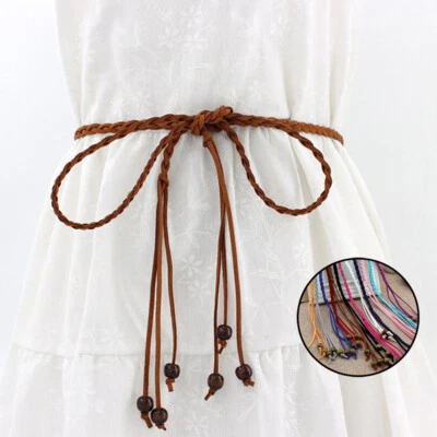 Handgefertigte Taillenkette Für Frauen Geflochtene Gürtel Ethno-Stil / - Bild 1 von 4