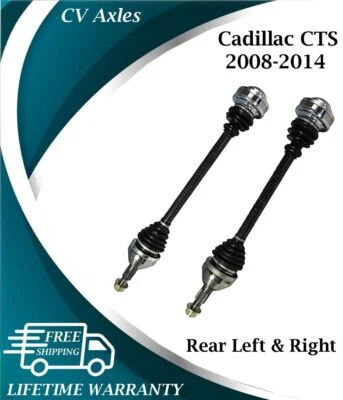 Nuevo eje CV trasero izquierdo y derecho OE para Cadillac CTS 2008-2014 garantía de por vida Foto 1 de 4