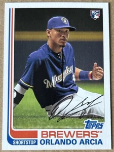ORLANDO ARCIA 2017 TOPPS ARCHIVES Rookie Card #168 NM-MT Condition - Picture 1 of 2