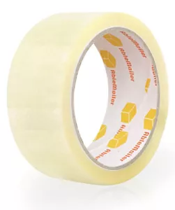18 ROLLOS CARTÓN SELLADO EMBALAJE CINTA ENVÍO 2" 1.8 MILS 55 yardas CLARO - Imagen 1 de 2