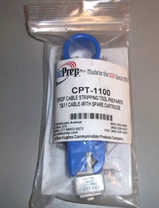NEW Cable Prep CPT-1100 PREP 7 & 11 Cable Stripper WITH Spare Cartridge - Picture 1 of 2