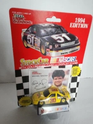 Racing Champions NASCAR #30 1994 Michael Waltrip Penzoil auto fundido a presión 1/64 Foto 1 de 3