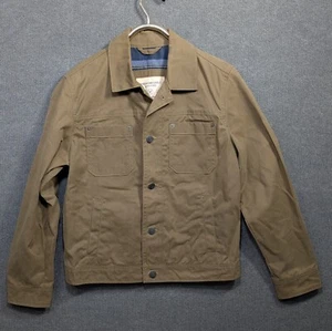 American Eagle Jacket Mens Medium Blanket Lined Canvas Utility Barn Field - Picture 1 of 13