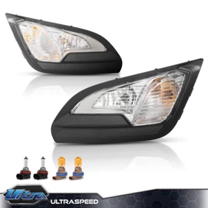 Front Bumper Fog Lights Driving Lamps W/ Bulbs Fit For 18-22 Ford EcoSport - Picture 1 of 12