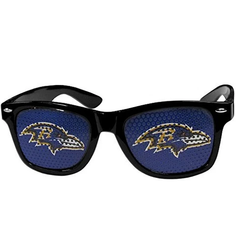 NFL Game Day Shades Baltimore Ravens Sunglasses - Adult One Size Cover