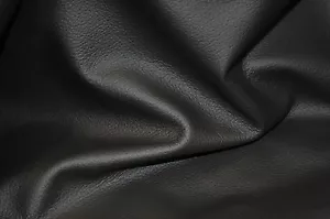 Black Leather Hide Upholstery Whole Full Cow Hide 55 Square Feet Stunning - Picture 1 of 4