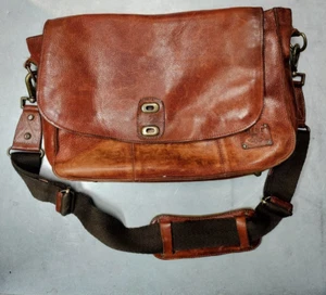 Bolso Mensajero Will Leather Goods Lona Cuero Kent (P7646) - Imagen 1 de 10