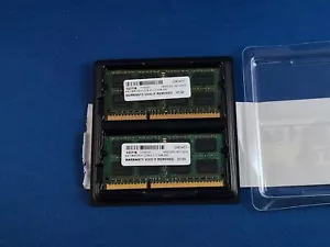 4GB total: qty 2 x 2GB PC3-8500S 2Rx8 1066MHz 204pin SODIMM Samsung - Picture 1 of 1