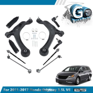 10× Front Lower Control Arm Ball Joint Sway Bar Kit For 2011-2017 Honda Odyssey - Picture 1 of 14