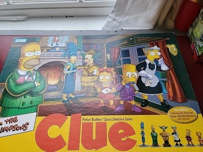 Hasbro (40766) Juego The Simpsons Clue Detective - Multicolor Foto 1 de 2