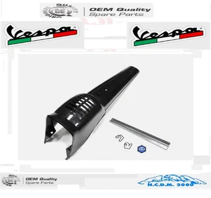 Kit Nasello Delantero Negro + Emblemas Piaggio Para Vespa 50 Special Nuevo - Imagen 1 de 10