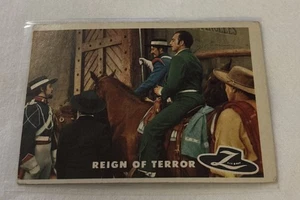 1958 Topps Zorro Card # 11 Reign Of Terror - Picture 1 of 2