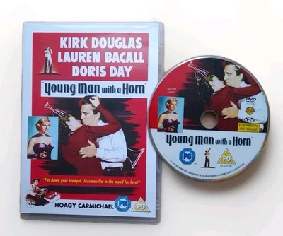 Young Man with a Horn DVD Kirk Douglas, Doris Day 1950 B&W Musical Drama Movie - Image 1 of 4