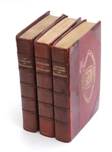 The Works of Shakespeare in 3 Volumes, Tragedies Comedies Poetry Oxford 1912 - Picture 1 of 7