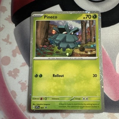 Pineco 061 Sv: Scarlet & Violet Promo Cards Holo - Image 1 of 4