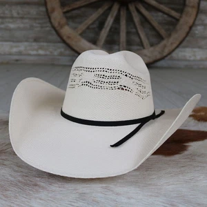 Resistol Ringer Straw Cowboy Hat - Picture 1 of 3