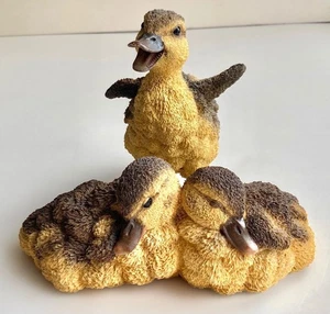 CUTE ADORABLE COUNTRY ARTISTS DUCKLING SUNNY & DUCKLING PAIR FIGURES - Picture 1 of 24