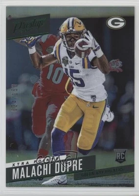 2017 Panini Prestige Rookie Xtra Points Green /150 Malachi Dupre #210 Rookie RC - Image 1 of 2