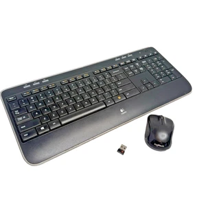 Logitech K520 Wireless Keyboard & M325 Mouse Combo Unifying Dongle Included EUC - Picture 1 of 13