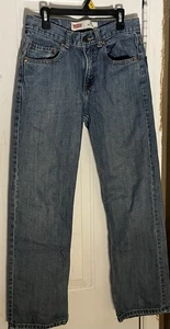 Vintage Levi’s Red Tab Youth Size 16 Slim 550 Relaxed Fit W 26x28 - Picture 1 of 8