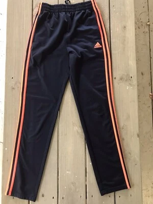Pantalones deportivos Adidas para niños jóvenes azul marino talla XL 18/20 logotipo Foto 1 de 4