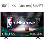 Hisense 50" 4K UHD LED LCD Google TV - A65K Series, 50A65K