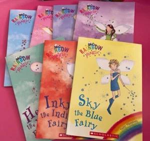 Scholastic Rainbow Magic Fairy Books 1-7 - Imagen 1 de 8