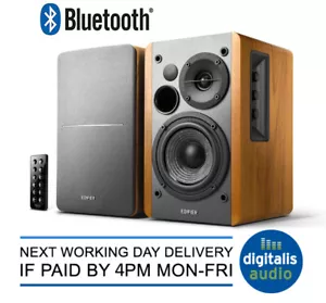 Edifier R1280DB Active Bluetooth Bookshelf Studio TV MAC PC Laptop Speakers NEW - Picture 1 of 21