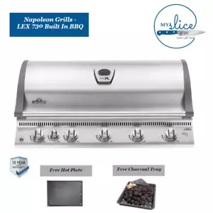 Napoleon Grills Built In LEX 730 5 Burner Natural Gas BBQ - SS - Picture 1 of 7