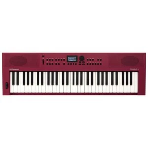 Roland GO KEYS 3 61-Note Music Creation Dark Red Keyboard - Picture 1 of 6