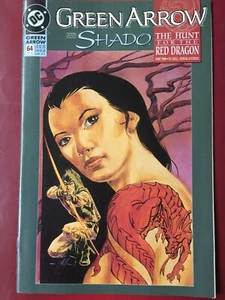 DC comics: Green Arrow and Shado The Hunt for the Red Dragon Part 2 #64 JUL 1992 - Picture 1 of 2