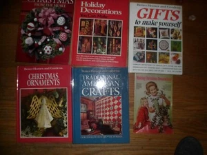 Lot of 6 Better Homes and Gardens Books Holiday Decorations,Gifts,Ornaments,+ - Picture 1 of 4