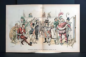 Carnaval Presidencial 1892 PLATA ORO LATA CLARKSON REID STANFORD PENSION Disco - Imagen 1 de 12