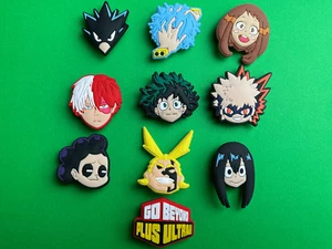 My Hero Academia Inspired Shoe Charms For Crocs Bracelet Shoes Wristband Anime - Picture 1 of 4