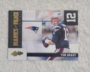 2010 Panini Absolute Memrobilia Marks of Fame #20 "Tom Brady" Patriots NM - Picture 1 of 3