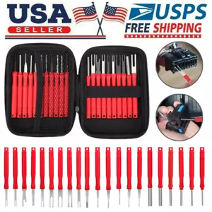 21pcs Terminal Removal Tool Kit, Electrical Pin Extractor with Protective Case - Picture 1 of 9