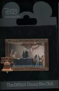 Pin de Disney #1 D23 Treasures Walt Archives The Reagan Library Hall of Presidents - Imagen 1 de 1