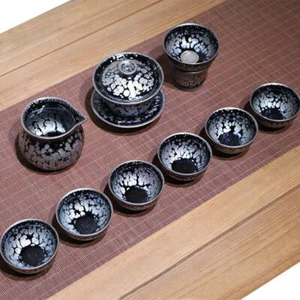  JZ220407-278 Farbglasur Jian Zhan Tenmoku Teeservice Porzellan chinesische Keramik - Bild 1 von 7