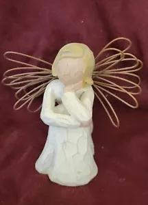 Willow Tree Angel of Patience Figure Susan Lordi Demdaco 2001 - Picture 1 of 3
