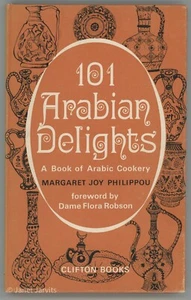 Arab Cookbook 101 ARABIAN DELIGHTS Middle Eastern Palestinian-born Author - Foto 1 di 6