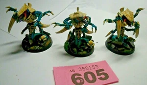 Warhammer 40k Tyranid Metal Ravener Brood bien pintado lote R605 - Imagen 1 de 4