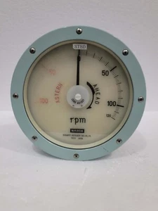 NABCO SHIP RPM INDICATOR 74750150-02 ASTERN AHEAD 0 TO 120 FAST SHIPPING - Picture 1 of 7