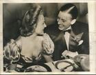 1940 Press Photo actress Margaret Roach engaged to plane mogul Geoffrey Steele