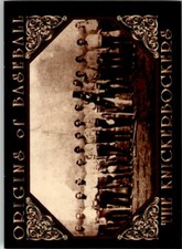 1994 ORIGINS OF BASEBALL - #5 THE KNICKERBOCKERS