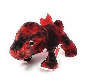 Holiday Time Red Baby Dinosaur Plush 14"x13" Ages 3+ New - Picture 1 of 3