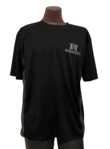 Camisa polo para hombre University of Hawaii XLrg negra elástica bordada acento verde - Imagen 1 de 6