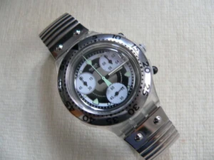 Orologio Swatch Mini AquaChrono Space Trip 1996 SEK107 - Foto 1 di 4