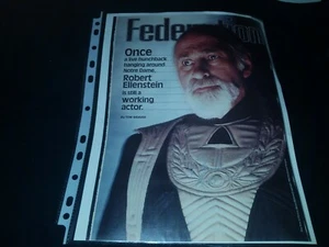ROBERT ELLENSTEIN STAR TREK LEGEND AUTHENTIC SIGNED AUTOGRAPHED 8X11 PHOTOGRAPH - Picture 1 of 3