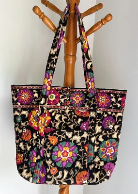 VERA BRADLEY VERA TOTE BAG SUZANI RETIRED RARE EXCELLENT - Image 1 of 4