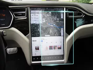 Protector de pantalla transparente para navegación de vehículos Tesla Model S 2015 - Imagen 1 de 12